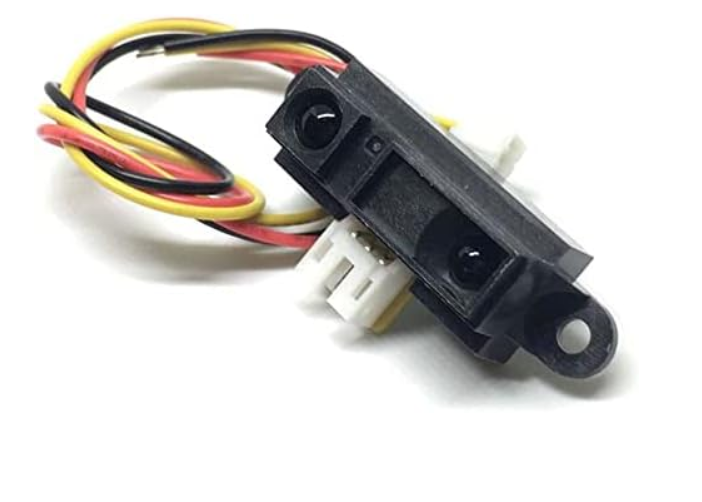 Sharp Sensor connected to XIAO